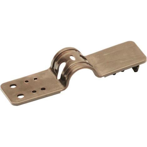 Befestigungsclip Sichtschutz - NATUR - 20er Set - Taupe (1/2)
