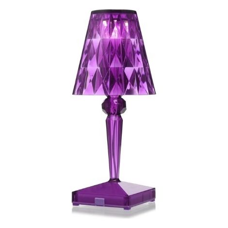 Lampada da tavolo a batteria Prugna Kartell Battery 09140PR