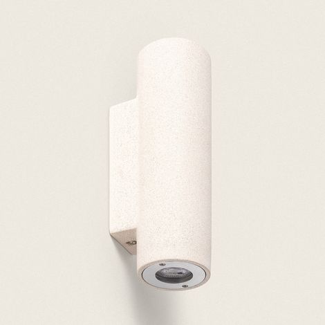 Wandleuchte Außen Zement Doppelseitige Beleuchtung Banjar Beige