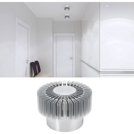 Plafonnier LED 3W en forme de soleil, applique murale à diffusion en aluminium, lumière tournesol, plafonnier décoratif pour entrée de bar ou couloir, modèle économique - Lumière violette 3W à montage (1/5)
