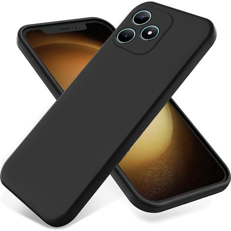 Coque fine pour Realme Note 50, Slim, noire (1/5)