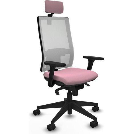 Piqueras y Crespo Horna Chaise de bureau rose confortable
