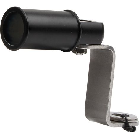 Support adaptateur de rétroviseur noir, base d'adaptation universelle pour vélos et motos électriques, support de montage et accessoires.