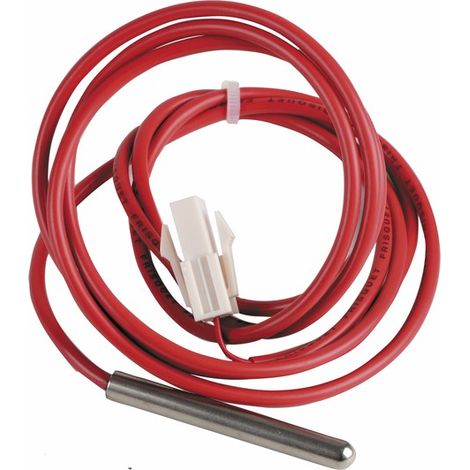 Frisquet – Sonde extérieure CTN pour doigt gant UPEC après 2000 – Température maximale 120°C – Longueur 1m – Câble électrique 2m