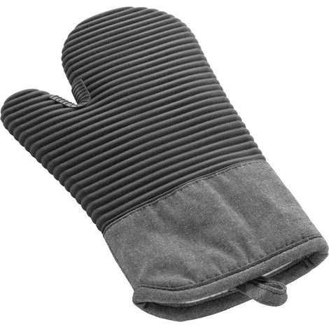 Gant de Cuisine Ambidextre "Adam" 30cm Anthracite (1/2)
