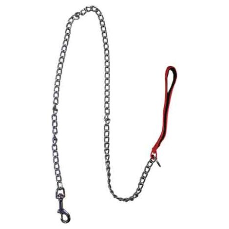 Guinzaglio per Cani con Catena Ideal Star 25 mm x 120 cm (1/2)