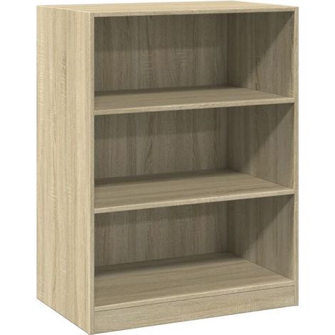 Armoire Sonoma en chêne, 77x48x102 cm, bois d'ingénierie. (1/5)