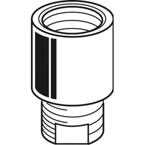 Ideal Standard Antirretorno para grifo de baño AP, Cromo, A963287AA