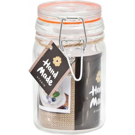 Glasbehälter mit Silikonverschluss, 250 ml