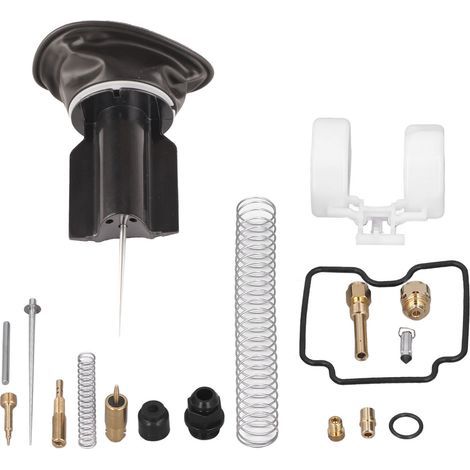 Vergaser-Reparatursatz für Yamaha Grizzly 660 4x4 YFM660FW (2002–2005), 18-teilig, hochfester Gummi (1/5)