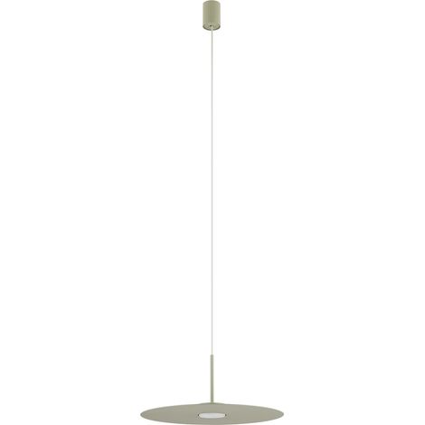 Hängeleuchte Metall Grün Ø 40 cm rund H: max. 140 cm GX53 Modern Pendelleuchte Esstisch