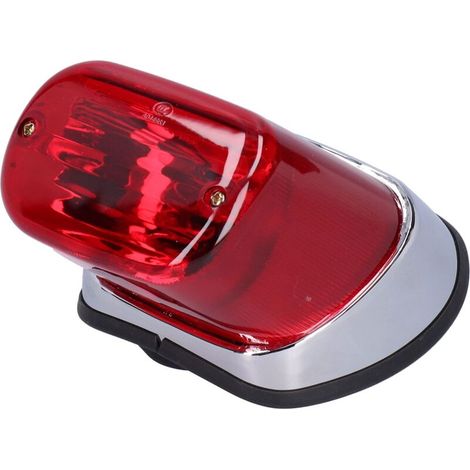 Feu Stop de Moto, Feu Arrière Rouge de Remplacement, Réparation adapté aux Accessoires de Moto Virago XV250/XV400 A (1/4)