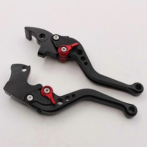 Modifications pour motos KTM RC125/125Duke250 : freins réglables, guidon d’embrayage, leviers de klaxon (poignée courte noire). (1/5)