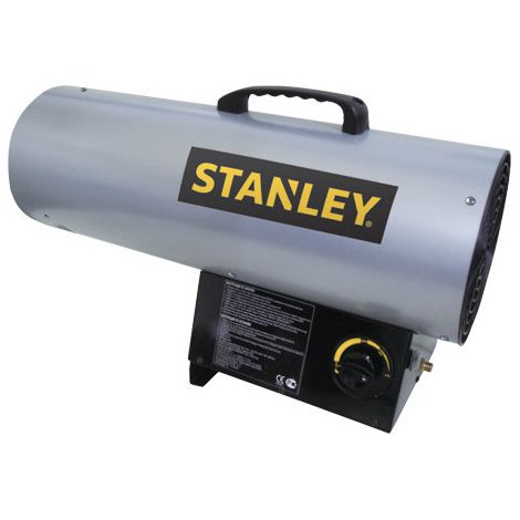 Generador de aire caliente a gas de 12,3 kW portátil – Stanley – uso ventilado