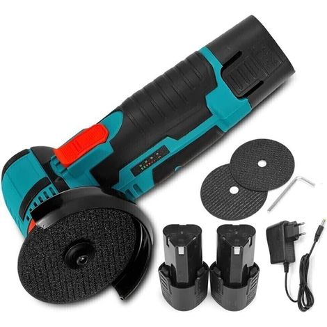 FLEX SMERIGLIATRICE A BATTERIA DOPPIA BATTERIA 12V 76MM 19500RPM DISCO OMAGGIO