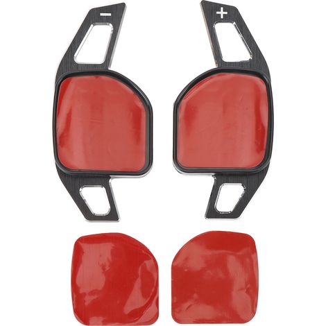Extension de levier de vitesse à palettes, changement de volant en aluminium noir pour RS3 S4 RS4 S5 S6 RS6 SQ5 (1/5)