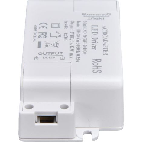Driver LED, piccolo driver per lampadine LED da 12 Watt da CA a CC per G4 MR11 MR16.