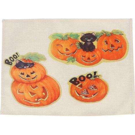 Lot de 2 sets de table pour décorations d'Halloween (1/3)