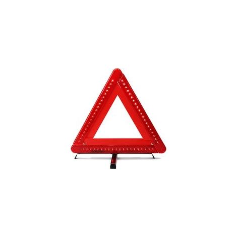 Lntyq Triangle d'avertissement Pliable LED Sécurité Voiture/Bord de la Route Réfléchissant Triangle d'urgence Réflecteur Clignotant (1/5)