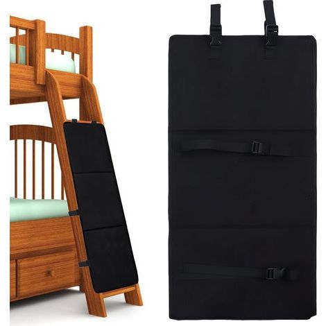 Housse D'Échelle De Lit Superposé: Double Tapis De Protection pour Lits Superposés, Pliable Et Réglable, Dispositif De Sécurité pour Prévenir Les Chutes pour Enfants (78 38cm Noir) (1/5)