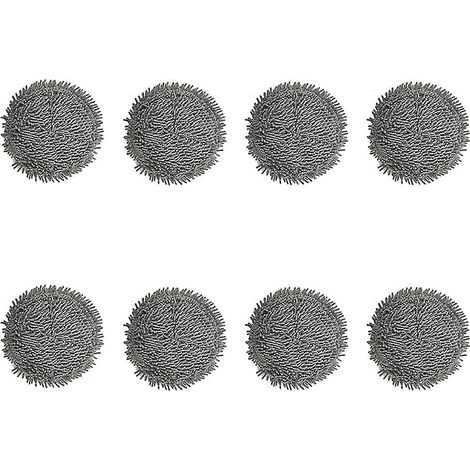 8er-Pack waschbare Wischmopptücher für Xiaomi Mijia Stytj06zhm Zubehör