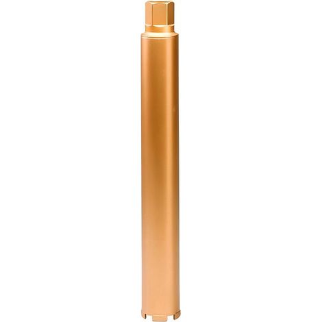Couronne diamantée D.61 x 430 x 9 mm - Raccord 1" 1/4 - béton/béton armé - 11101161 - Sidamo