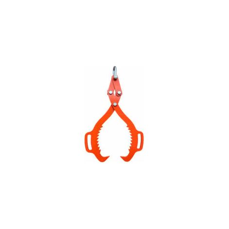 Pince de levage pour bois, crochet de préhension robuste, griffe pour bois, débardage, levage de bois, crochet antidérapant, 53 cm (1/2)