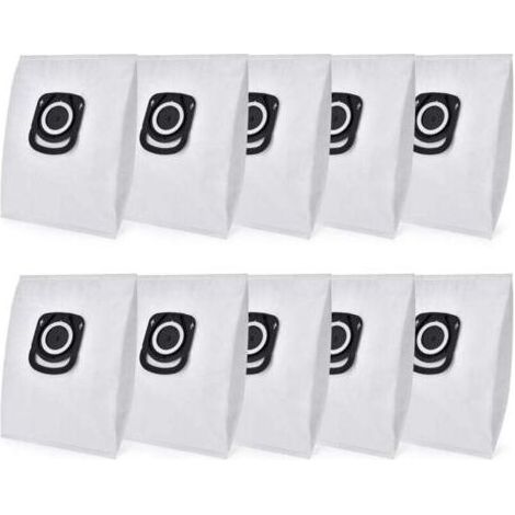 Lot de 10 sacs d'aspirateur pour Rowenta Hygiene + ZR200520 ZR200720 – 5 couches de tissu non tissé – Excellente filtration poussière et pollen RO39xx (1/4)