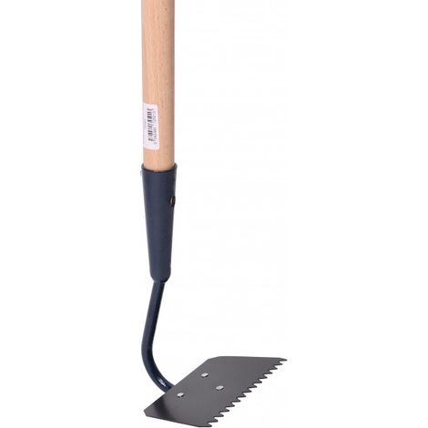 Binette de 14 cm lame dentelée manche bois (1/6)