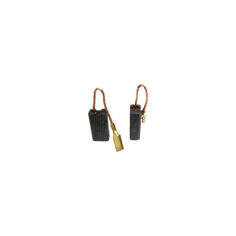 Juego de 2 carbones adaptables para Kress. Dimensiones: 5 x 8 x 14,5 mm.