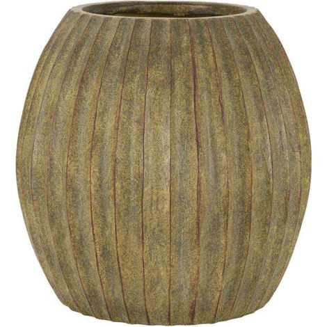 Vase en magnésie Breeze 32 x 32.5 cm