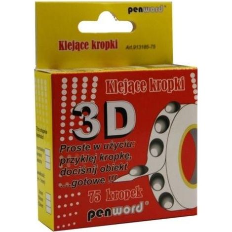 3D-Klebepunkte, 75 Punkte