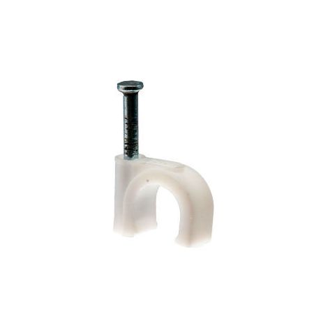 Supports de câbles ronds - Ø 8 mm - 25 pièces - Supports de câbles - Organisation des câbles (1/5)