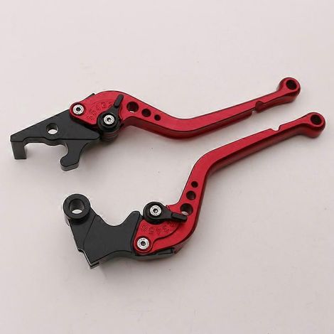 Accessoires pour motos Yamaha MT03 R3 : klaxon de frein modifié, embrayage, guidon, biellette de direction, poignées (rouge 3) (1/5)