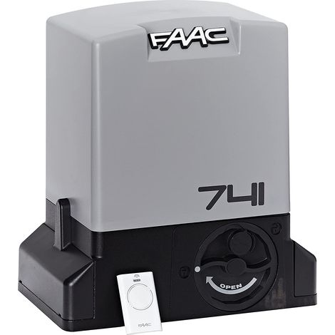 DELTA 3 KIT FAAC 230V Automazione cancello kit scorrevole 900KG DELTA3 motore 741 E Z16 - 105630445 (1/10)
