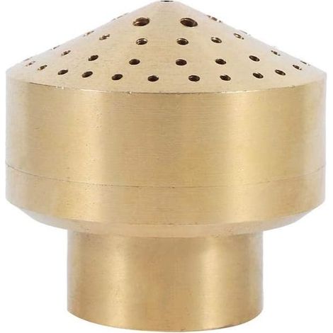 1 Buse de fontaine en laiton, tête d'arrosage poreuse, raccord 3/4 pouce, pour étang de jardin et parc (1/5)