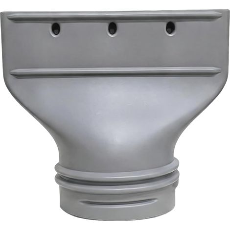 Flachdüsenadapter für Abluftschläuche von tragbaren Klimaanlagen, Adapterzubehör für Fensterklimaanlagen, Flachdüsenadapter (geeignet für 13 cm und 15 cm Abluftschläuche von tragbaren Klimaanlagen) (1/5)