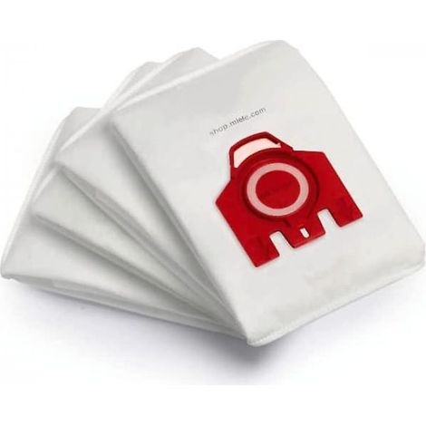 Miele 9917710 HyClean 3D Efficienza FJM sacchetti aspirapolvere, aspirapolvere con sacco Miele, box con 4 borse H345 (1/5)