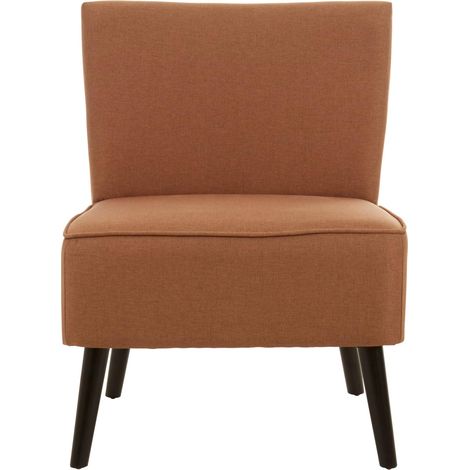 Interiors by Premier Fabric Chair, High Quality Fabric Dining Chair, HighBack Accent Chair, Cozy Bedroom Borg Chair (1/5)