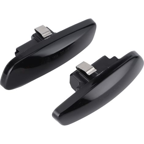 2Feux latéraux LED fumés pour clignotants Peugeot 207 308 408 3008 5008, ampoules de signalisation d'aile (1/5)