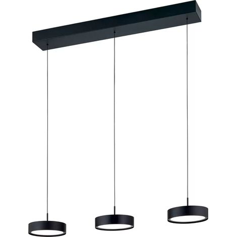 [NEUWERTIG] B-Ware Orion Led Hängeleuchte Teide Hängelampe Leuchte Schwarz Metall Höhenverstellb369