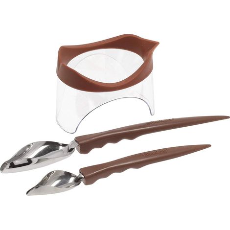 Silikomart set 3 pezzi per decorazione dolci, salati, qualità professionale