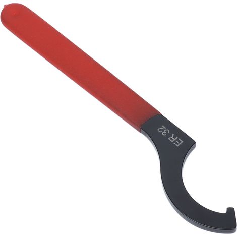 Clé à molette en forme de C, outil de serrage portable en acier à haute teneur en carbone pour écrous de tour CNC ER32 (1/5)
