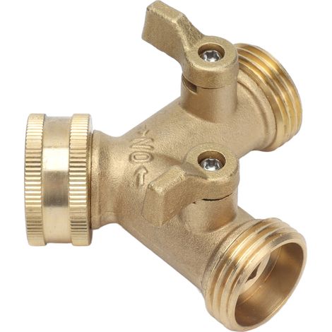 Distributeur en Y pour Arrosage Jardin, Irrigation Plantes et Nettoyage Voiture, Connexion Étanche (1/5)