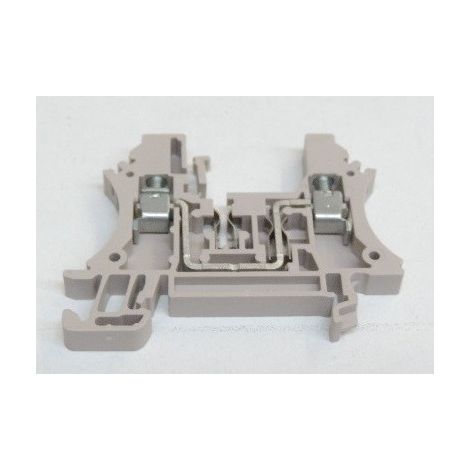Bloc de jonction avec composant Raccordement vissé 4 mm² 250 V 32 A TS 35 Beige fonc WEIDMULLER 1036000000