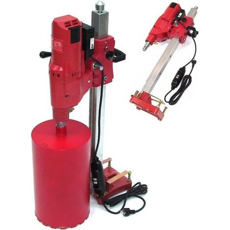 KERNBOHRGERÄT 255 mm 3950W KERNBOHRER 55826 KERNBOHRMASCHINE BOHRKRONE Bohrer (1/5)