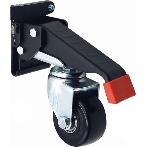 Kit de roulettes pour établi 660 lb - roulettes rétractables robustes à dégagement rapide conçues pour les travaux de bricolage. (1/5)