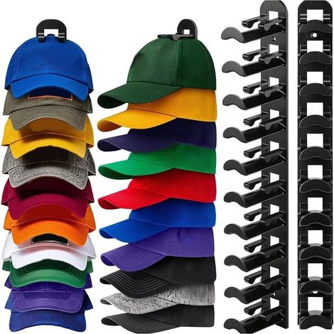10-Tier Wall-Mounted Cap Organizer (1/5)