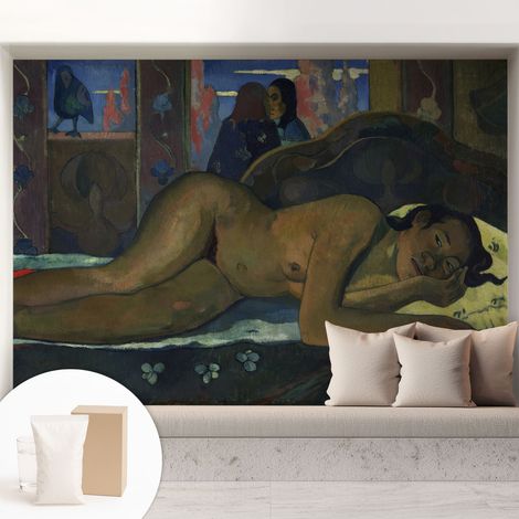 Tapete Vliestapete mit Kleber - trendige Wanddeko - elegant Fototapete für Wohnzimmer - Schlafzimmer Exotische Ruhe 208x146 cm (1/5)
