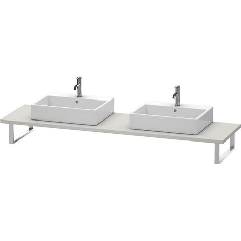 Consolle Duravit UNIVERSAL 550xbis 800x30mm cemento